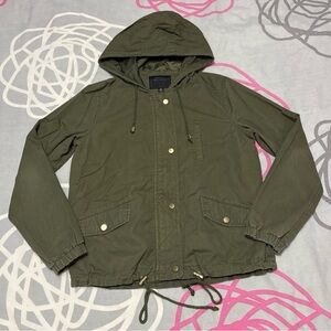 Collection by Miss London Olive Green Utility Jacket